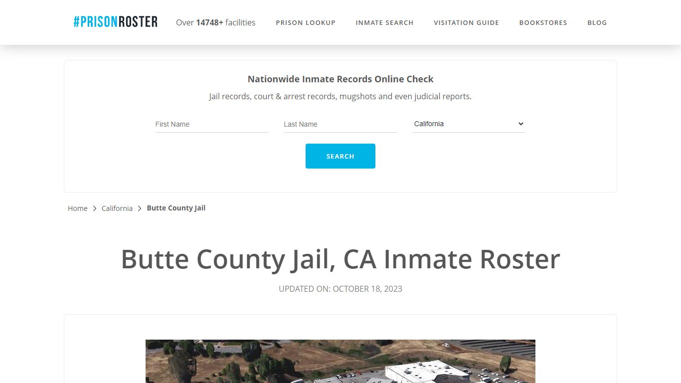 Butte County Jail, CA Inmate Roster - Prisonroster